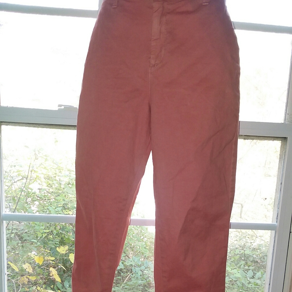Peach Girlfriend Chino Gap Jeans sz 4 - Picture 5 of 6